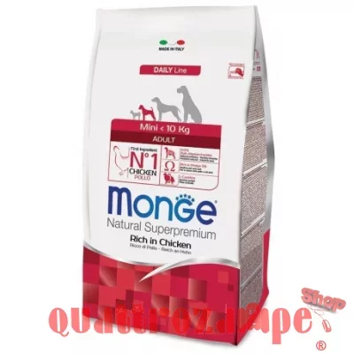 Monge Superpremium Mini Adult 800 gr Pollo Per Cane