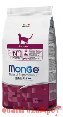 Monge Natural Superpremium Indoor 400 gr Per Gatti