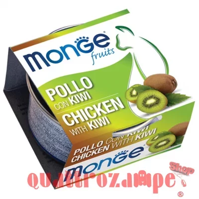 Monge Fruits Pollo Con Kiwi 80 gr Per Gatti