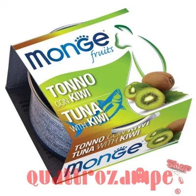 Monge Fruits Tonno Con Kiwi 80 gr Per Gatti