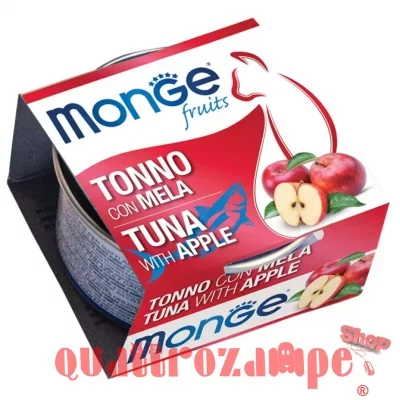 Monge Fruits Tonno Con Mela 80 gr Per Gatti