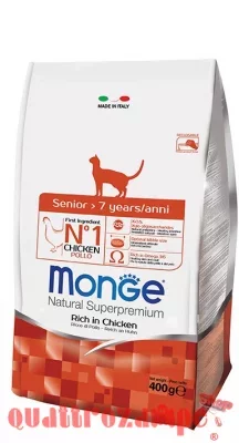 Monge Natural Superpremium Senior 1,5 Kg Per Gatti Anziani