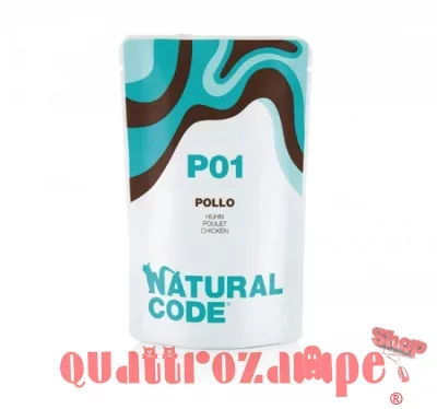 Natural Code P01 Pollo Busta 70 Gr Per Gatti