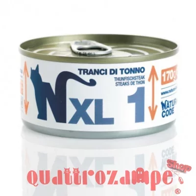 Natural Code XL 01 Tranci di Tonno 170 gr Per Gatti