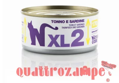 Natural Code XL 02 Tonno e Sardine 170 gr Per Gatti