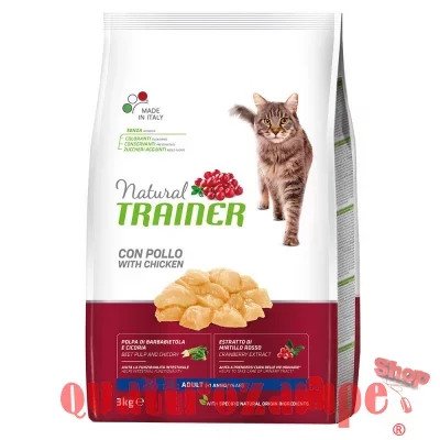 Natural Trainer Adult Pollo 1,5 kg Crocchette Gatti