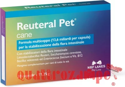 NBF Lanes Reuteral Pet 30 Capsule per Cani