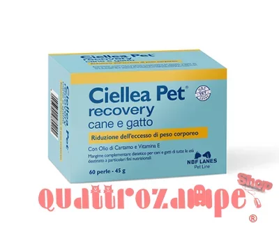 NBF Lanes Ciellea Recovery Pet 60 Perle Per Riduzione Peso Cane e Gatto