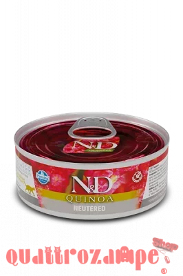 Farmina ND Quinoa Neutered Maiale 80 gr Umido Gatto Sterilizzato