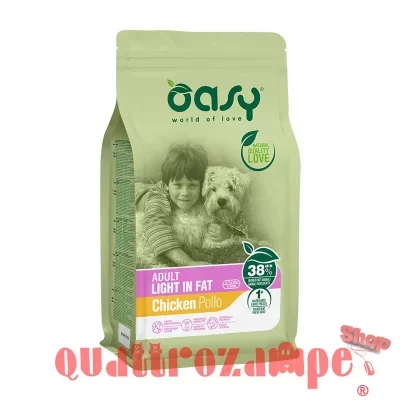 Oasy Dog Adult Light In Fat Pollo 12 kg