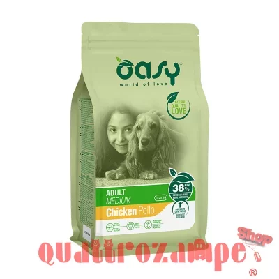Oasy Dog Medium Adult Pollo 3 kg