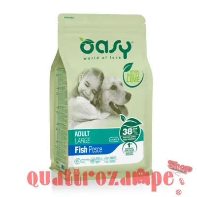 Oasy Dog Large Adult Pesce 12 Kg