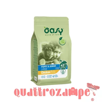 Oasy Dog Puppy Junior Large Pollo 12 kg