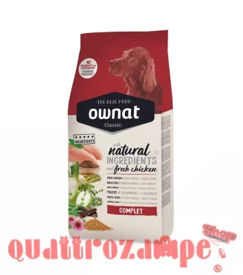 Ownat Classic Complet 4 kg Crocchette Per Cani