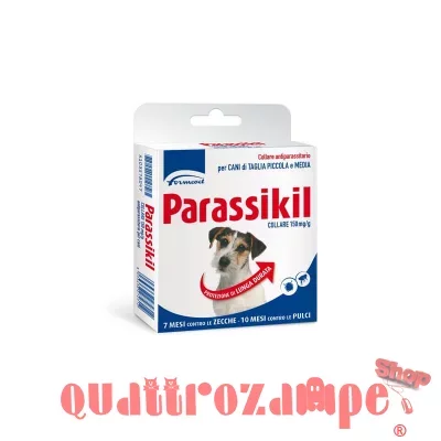 Formevet Parassikil Collare  Antiparassitario 48 cm Per Cane Taglia Piccola Media