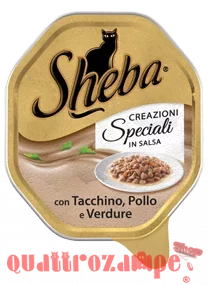 Sheba Agnello e Verdure in Salsa 85 gr