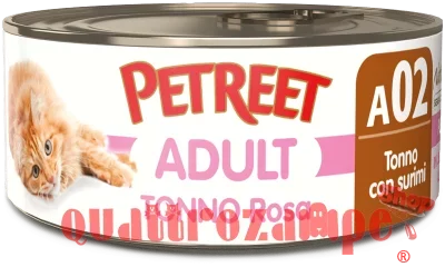 Petreet Tonno Rosa con Surimi 70 gr A02 Scatoletta Gatto