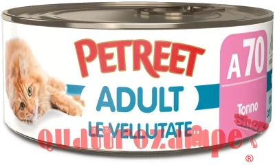 Petreet Vellutate di Tonno 70 gr A70 Scatoletta Umido Gatto