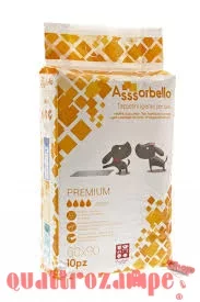 10 Tappetini Ferribiella Assorbello Premium 60 x 90 cm Per Cani