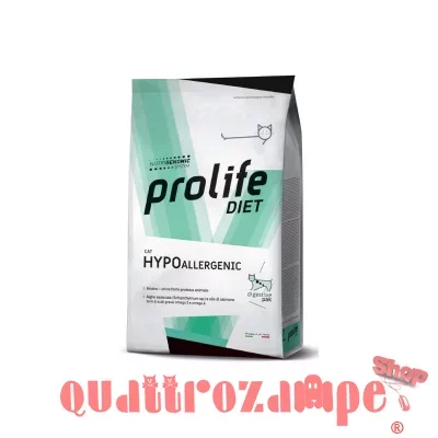 Prolife Cat Diet Hypoallergenic 5 kg Crocchette Per Gatti