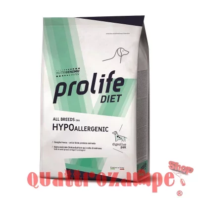 PROLIFE Dog Veterinary Formula Hypoallergenic 8 kg