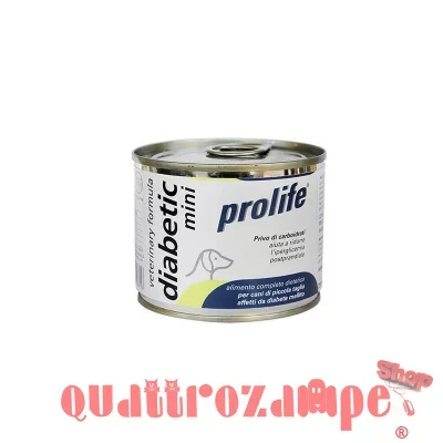 Prolife Dog Veterinary Formula Mini Diabetic 200 gr Umido
