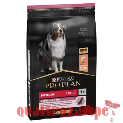 Purina Pro Plan Medium Adult Sensitive Skin Salmone 3 kg Cane