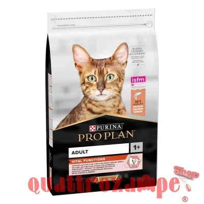 Purina Pro Plan Adult Vital Functions Salmone 10 kg per Gatti Adulti