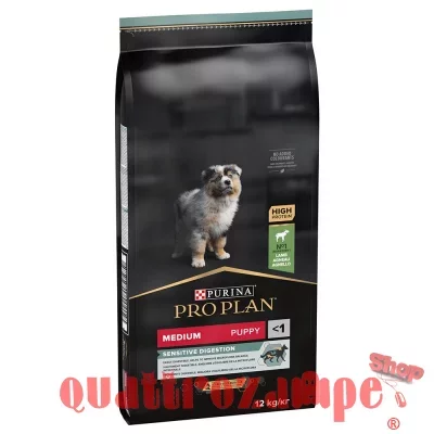 Purina Pro Plan Puppy Medium Digestion Agnello e Riso 12 Kg