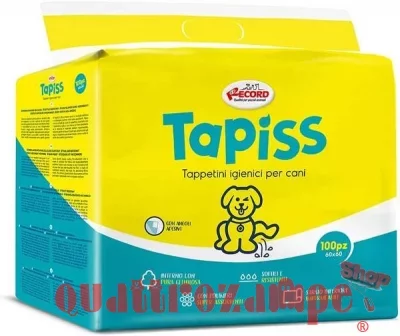 Record Tapiss 100 Tappetini Assorbenti Per Cani 60 x 60
