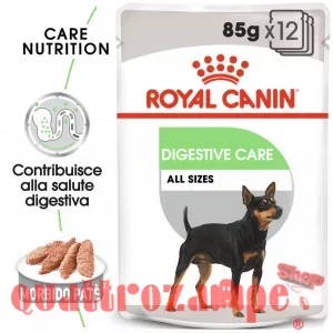 Royal Canin All Sizes Digestive Care 85 Gr Busta Pate Loaf Umido Per Cane