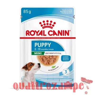 Royal Canin Mini Puppy 85 Gr Busta In Salsa Umido Per Cane