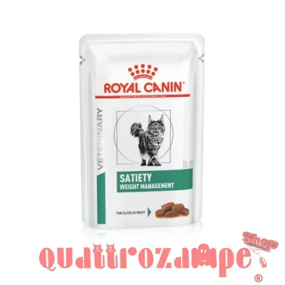 Royal Canin Veterinary Diet Satiety Weight Management 85 gr Bustina Umido Gatto
