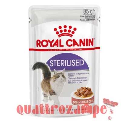 Royal Canin Sterilised Gravy 85 gr In Salsa Cibo umido per gatti