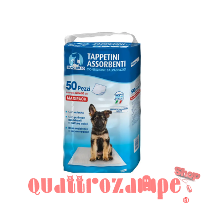 Tappetini Assorbenti Elanco Sano e Bello 60x60 Per Cane