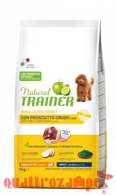 Natural Trainer Adult Mini Small Toy Prosciutto