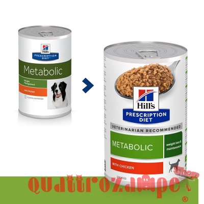 Hill's Metabolic Weight Management Pollo 370 gr Umido Per Cane