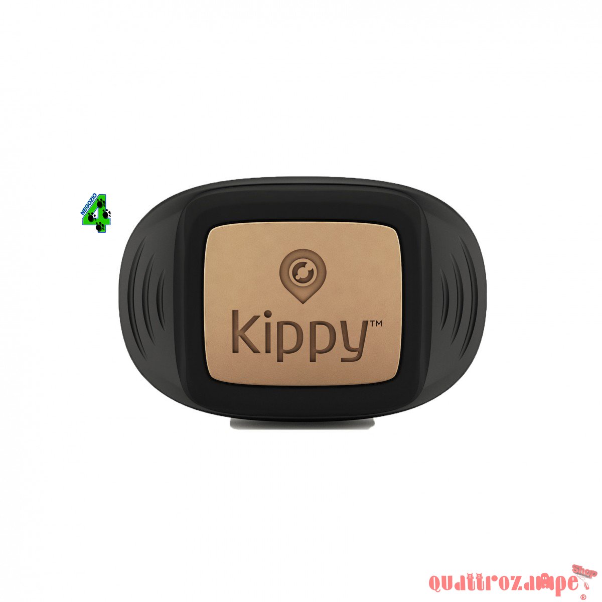 Kippy The Pet Finder Localizzatore GPS Nero per cani, gatti e animali domestici + Sim con 1 anno di Tracciameno Incluso