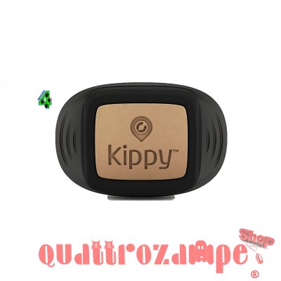 Kippy The Pet Finder Localizzatore GPS Nero per cani, gatti e animali domestici + Sim con 1 anno di Tracciameno Incluso
