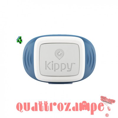 Kippy The Pet Finder Localizzatore GPS Blu per cani, gatti e animali domestici + Sim con 1 anno di Tracciameno Incluso