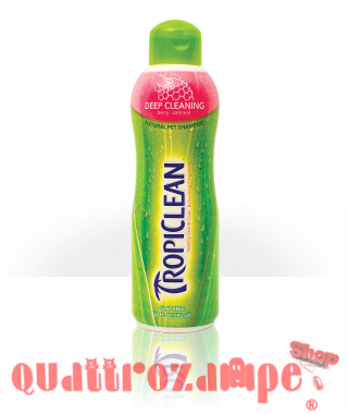 Shampoo Tropiclean Pulizia In Profondita' 592 ml Per Cane e Gatto