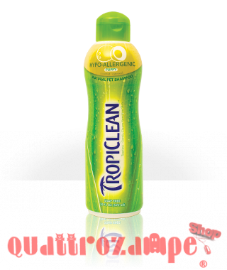 Shampoo Tropiclean Hypoallergenic 591 ml Per Cane e Gatto