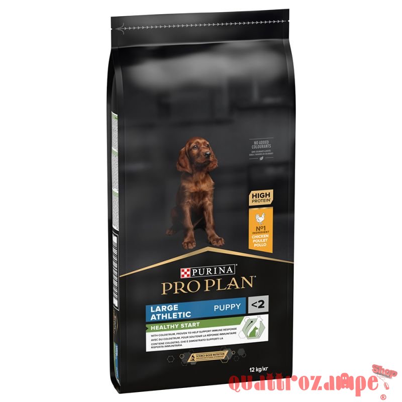 Purina Pro Plan Puppy Large Athletic OptiStart Pollo e Riso 12 kg