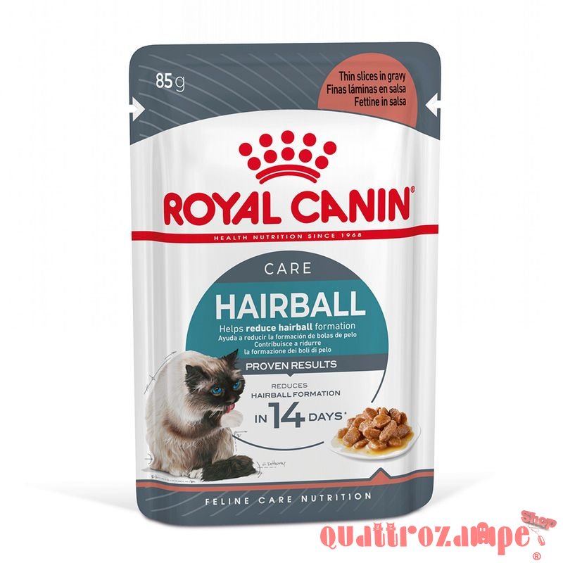 Royal Canin Hairball Care Gravy 85 gr In Salsa Per Gatti