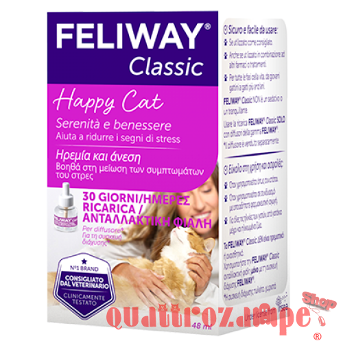Ceva Feliway Classic Ricarica 48 ml Per Gatti