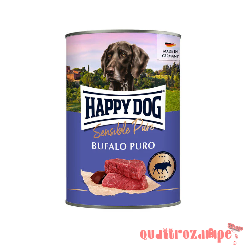 Happy Dog Sensible Pure Bufalo 800 gr Umido Cane