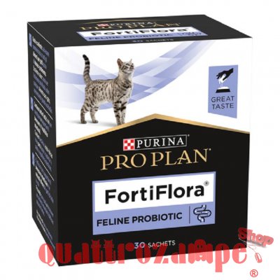 Purina Pro Plan Fortiflora Veterinary Diets 30 bustine da 1 gr Per Gatto