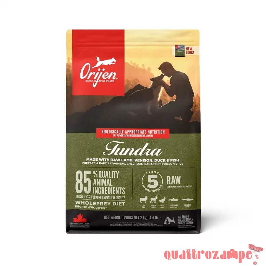 Orijen Tundra Adult Dog Per Cane Adulto Tutte le Taglie