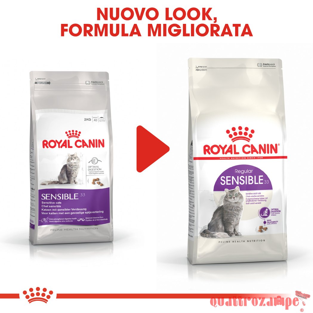 Royal Canin Regular Sensible 33 Croccantini Per Gatti