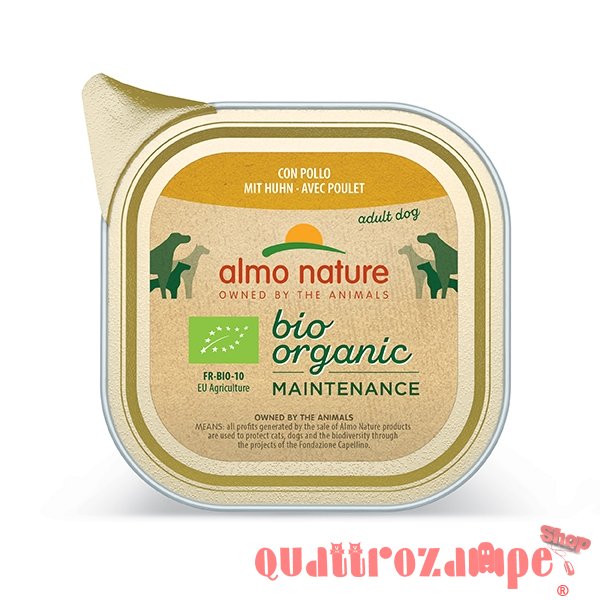Almo Nature Bio Organic Pollo 300 gr Per Cane